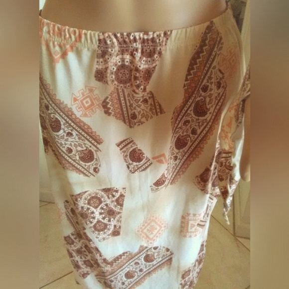 VINTAGE FLORAL FEMININE SKIRT SET BY STUDIO F SZ. LG?(RUNS SMALLER) FANTASTIC ! - Picture 4 of 9